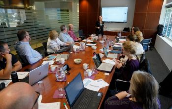 Business owners learning more about Way We Do at the Brisbane Workshop