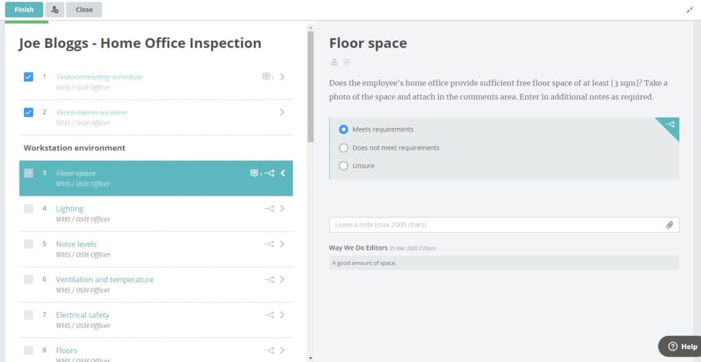 Home Inspection Safety Checklist Instance