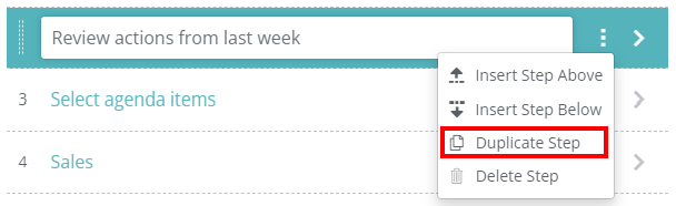 Duplicate Steps with Ease