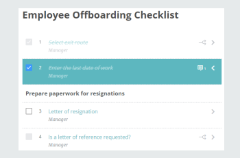 Employee Offboarding Checklist in Way We Do