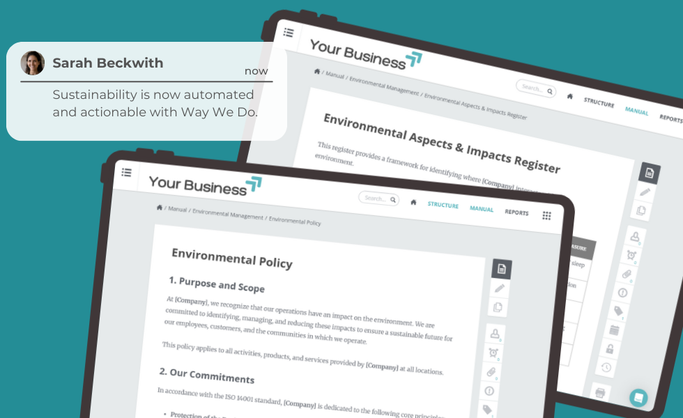 Environmental Management System by Way We Do